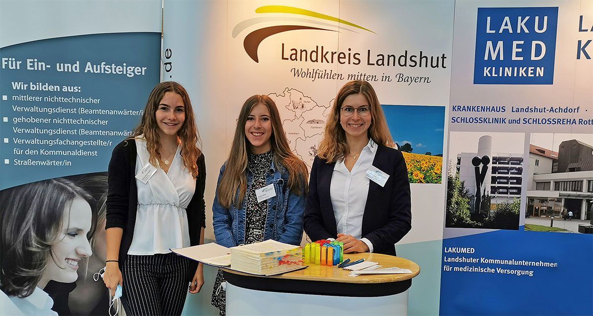 messe-nord-rottenburg Drei Frauen vor einem Messestand