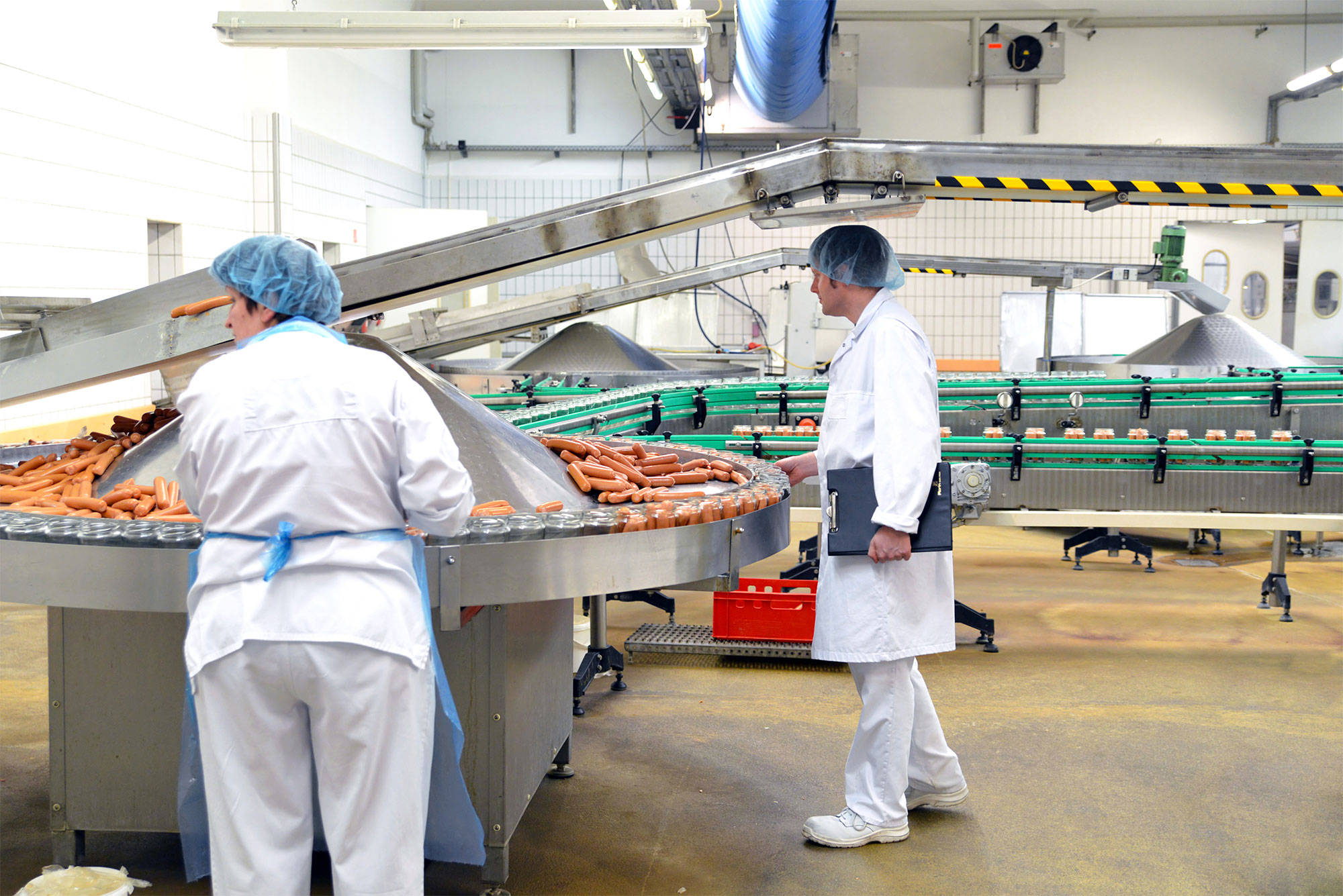 Fleischverarbeitung Qualitätskontrolle