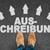 Schriftzug Ausschreibung