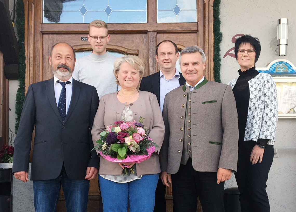 Johanna Weiß - langjährige Leiterin des Ausländeramtes verabschiedet