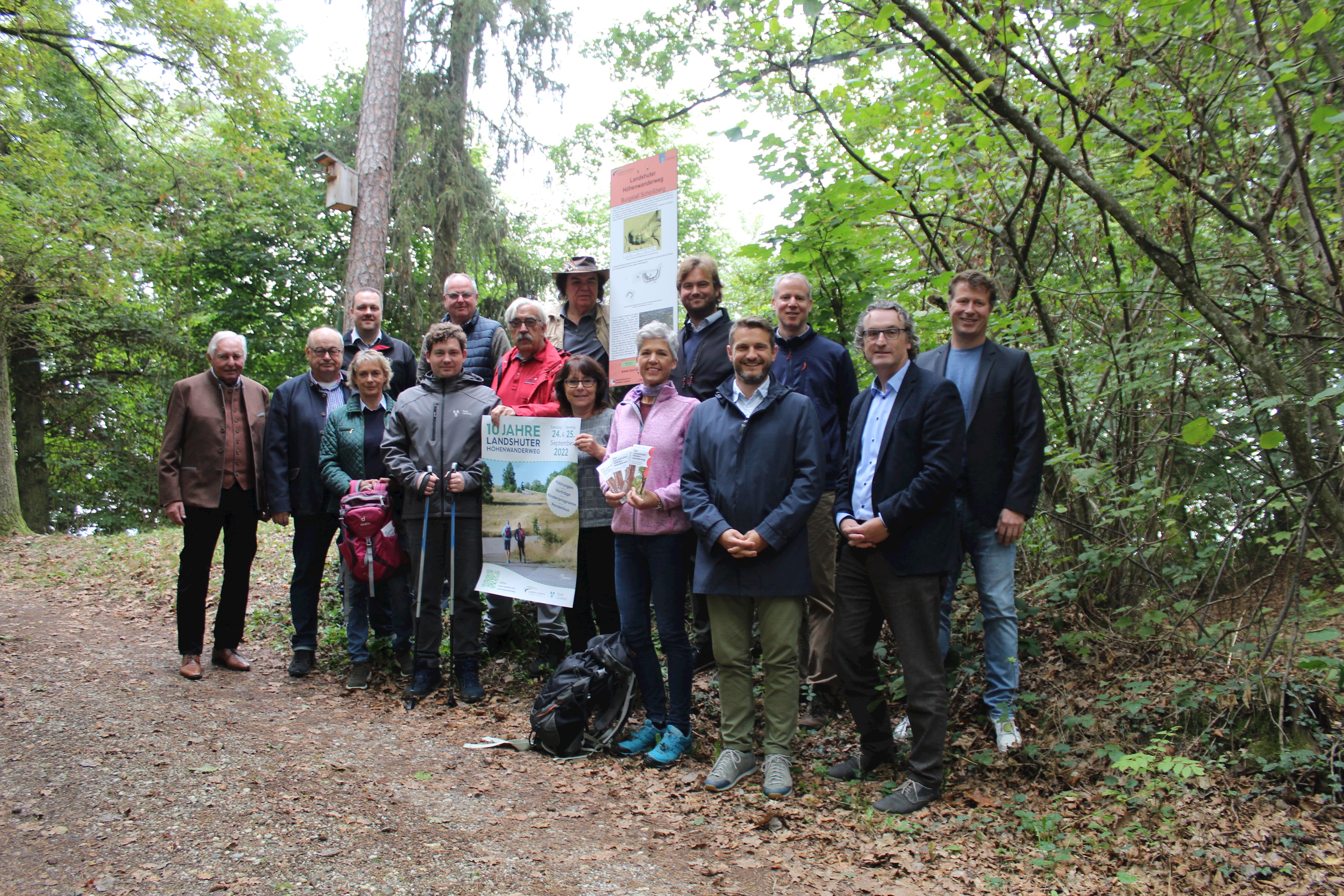 Jubiläumswochenende Landshuter Höhenwanderweg