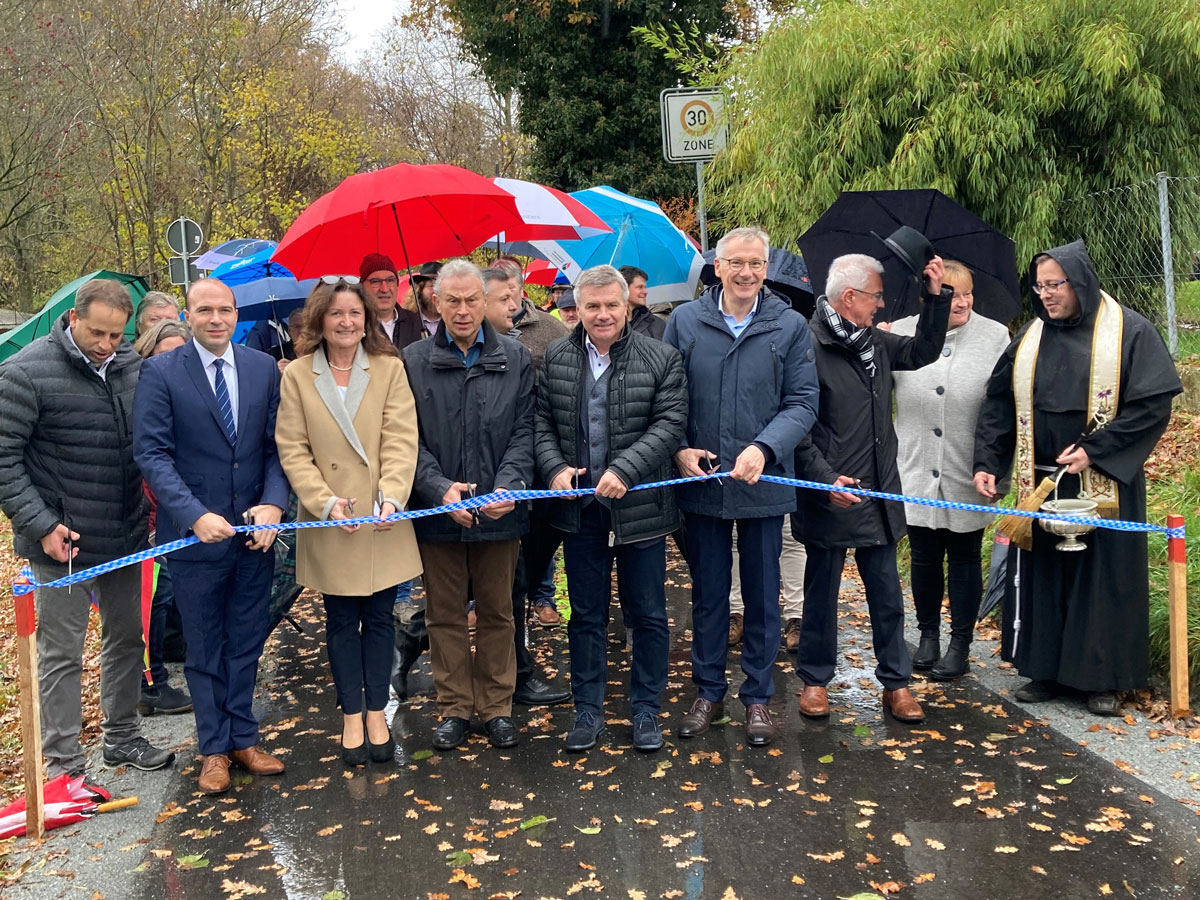 Einweihung Geh- und Radweg