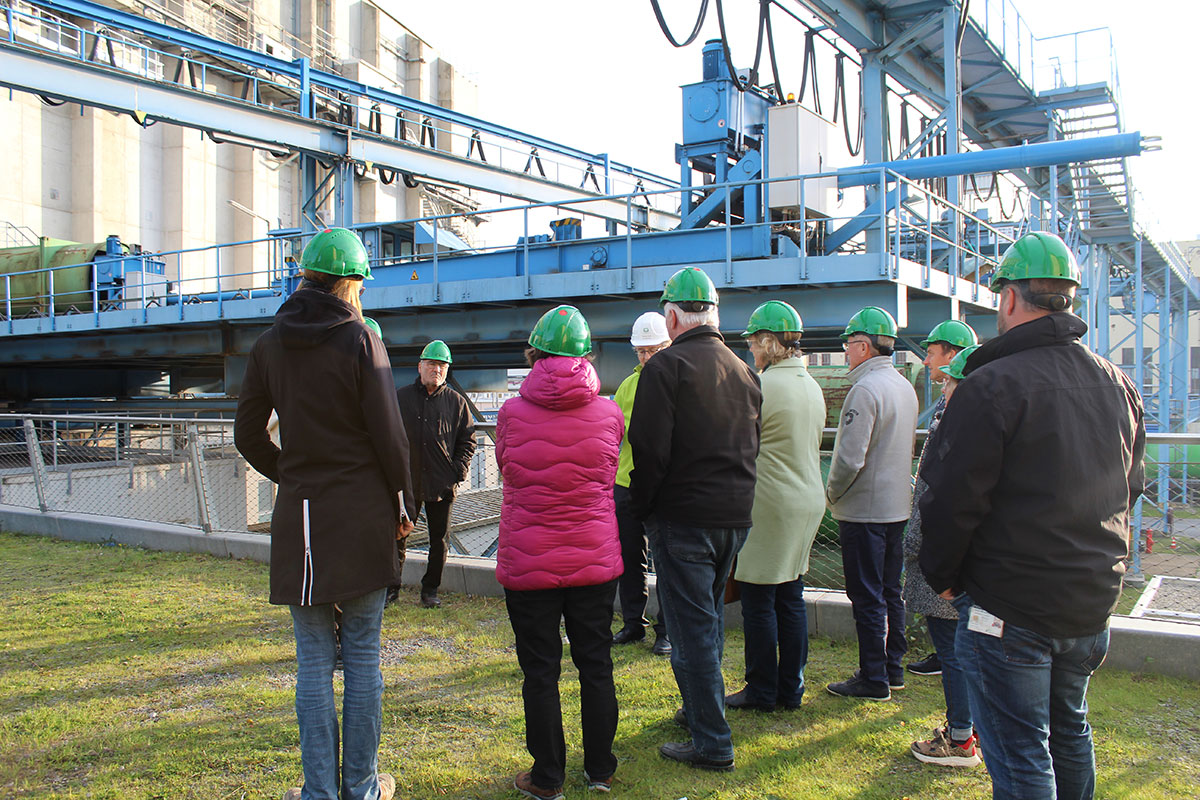 Umweltausschuss besuchte Zentrales Müllkraftwerk in Schwandorf
