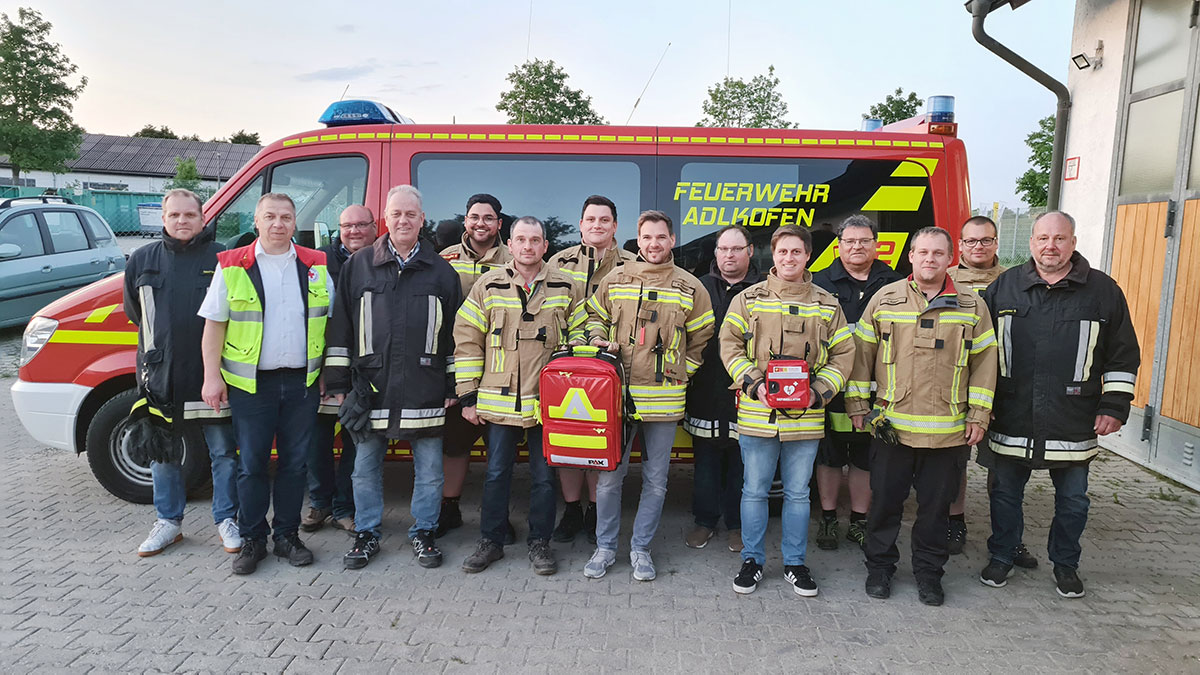 DEFI-Zubringer Feuerwehr Adlkofen