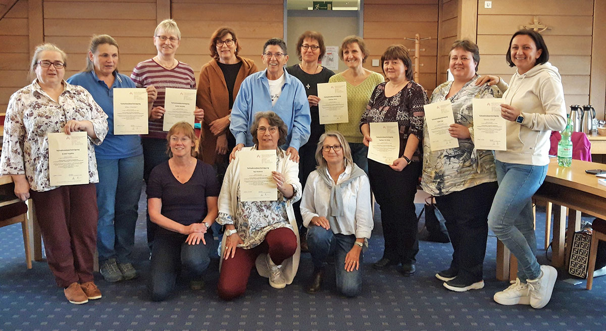  Fortbildung für geschulte Alltagsbegleiter abgehalten