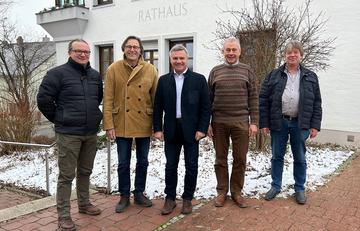 Landrat Peter Dreier zu Besuch in Gerzen