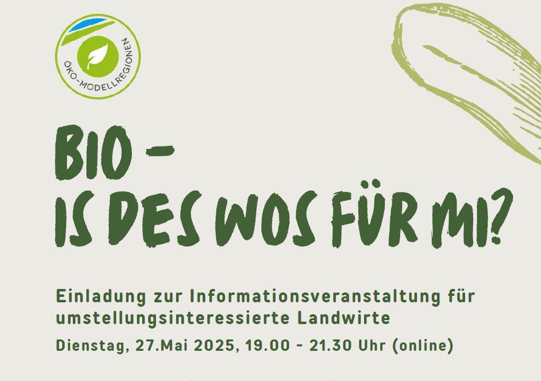 „Bio – is des wos für mi?“