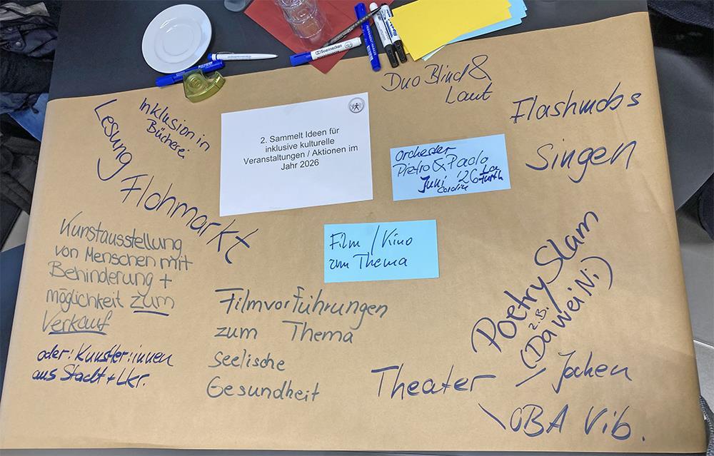 Ideensammlung für Inklusionsprojekte