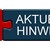 Aktuelle Hinweise - Schriftzug