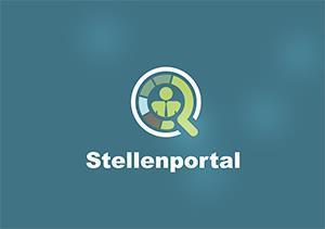 Button mit dem Schriftzug Stellenportal