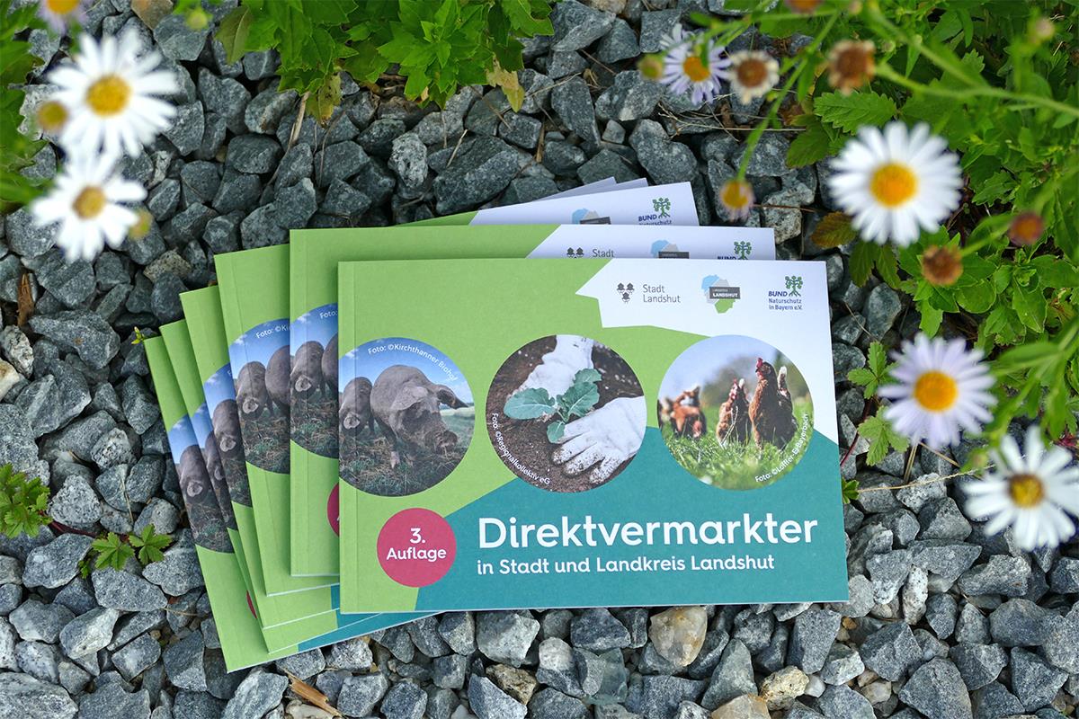 Cover der Broschüre Direktvermarkter in Stadt und Landkreis Landshut